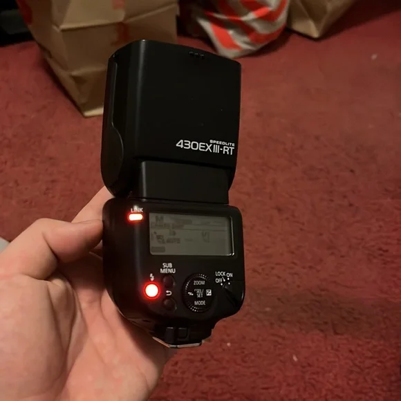 Canon 430ex 111-RT SPEEDLITE